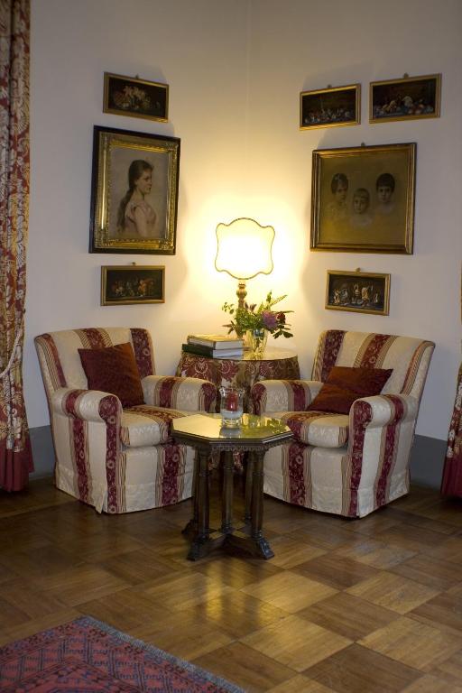 Posezení v ubytování Park Palace Hotel