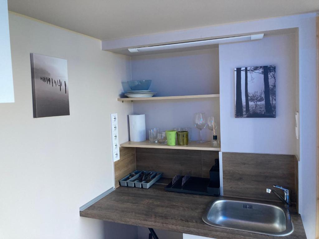 Kuchyň nebo kuchyňský kout v ubytování Csudahely - WonderPlace