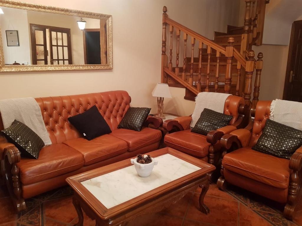 Posezení v ubytování Rincón de Ayllon