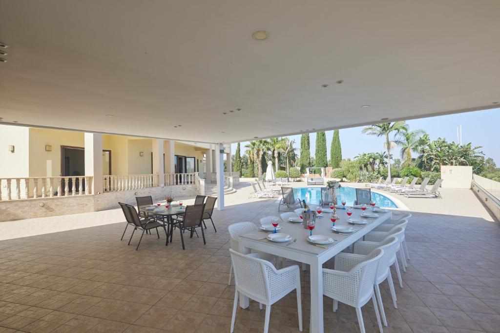 Balkón nebo terasa v ubytování Sparta Luxury Villa