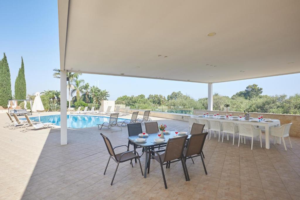 Balkón nebo terasa v ubytování Sparta Luxury Villa