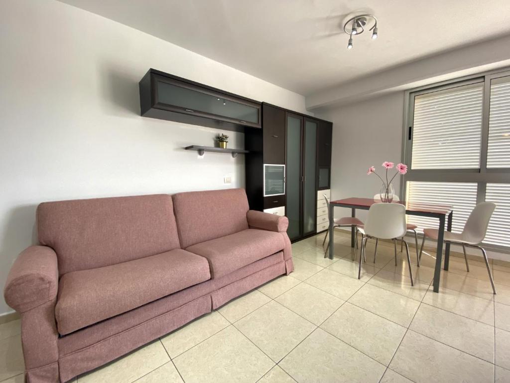 Posezení v ubytování Apartamentos Medano - La Ladera