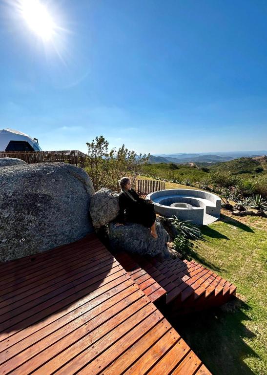 Monte dos Domos - Double Room With Mountain View
