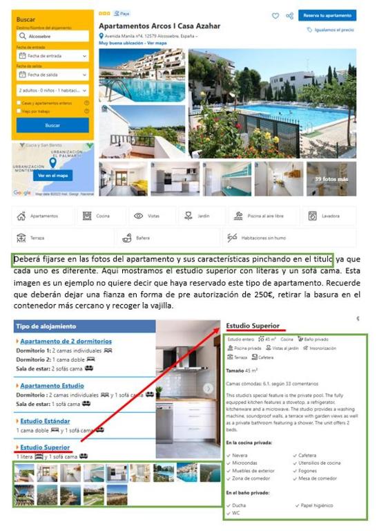 Fotografie z fotogalerie ubytování Apartamentos Arcos I Casa Azahar v destinaci Alcossebre