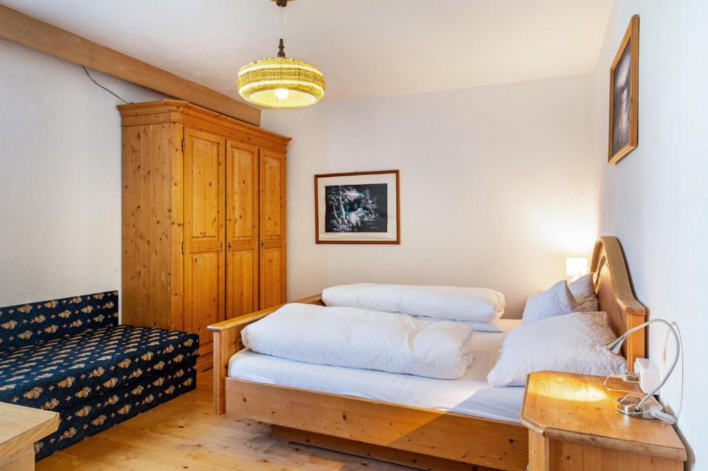 Letto o letti in una camera di Apt Gaisler