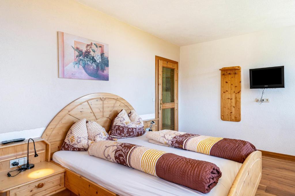 Letto o letti in una camera di Apt Gaisler