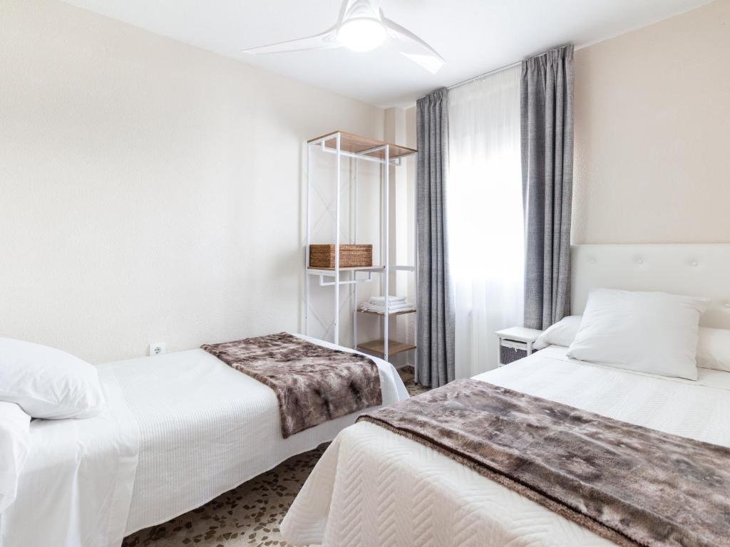 Postel nebo postele na pokoji v ubytování Casa samia