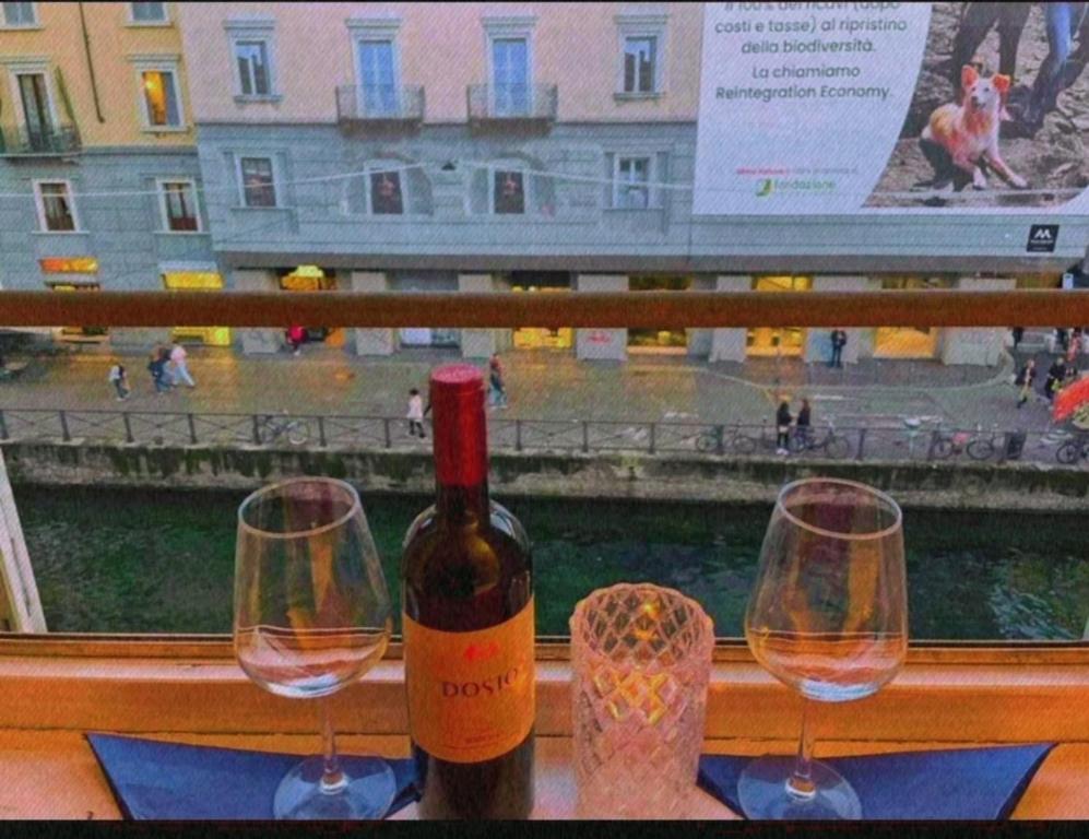 Milano Apartment Navigli View Grande italokat is kínál