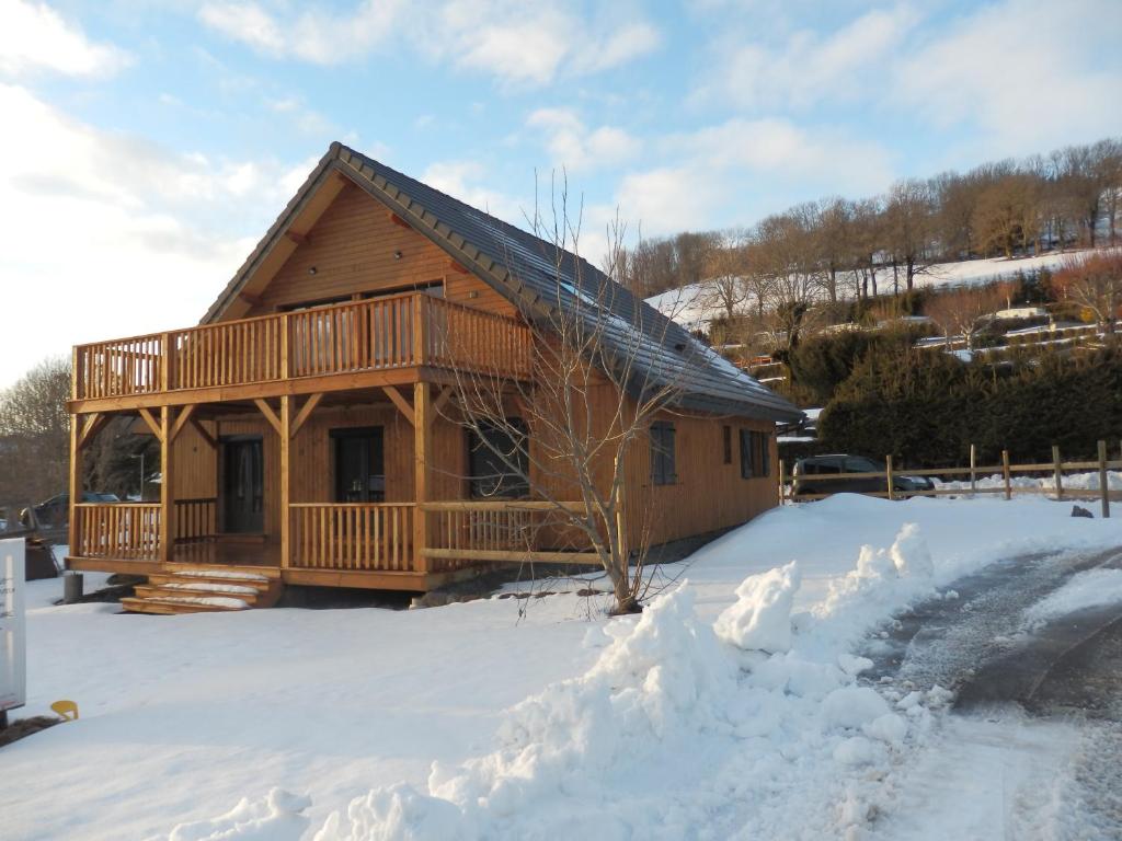 Chalet d'Auvergne - chalet de Perrine om vinteren