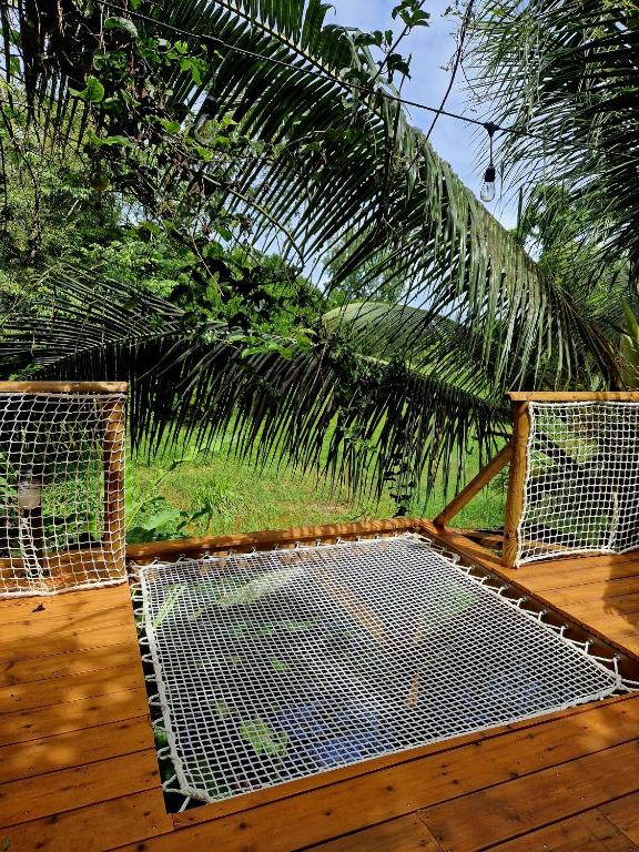 Zahrada ubytování PURA VIDA Lodge Cabane perchée