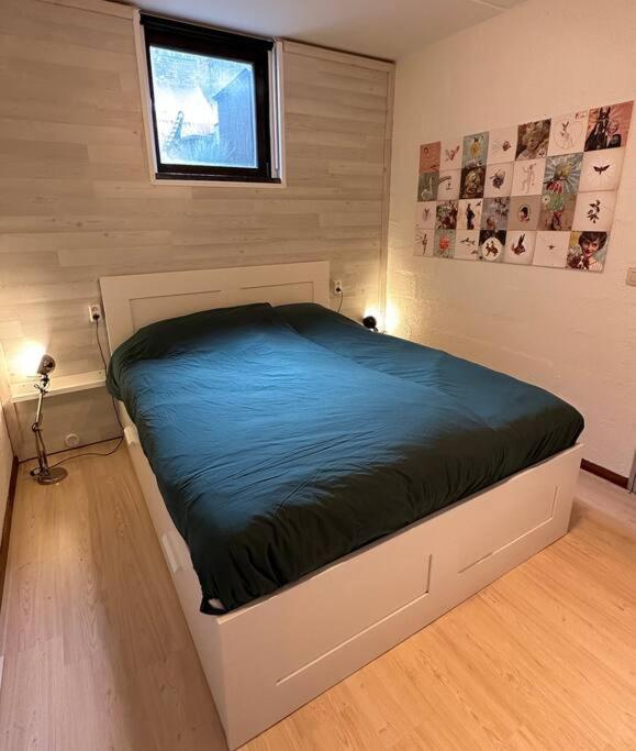 Postel nebo postele na pokoji v ubytování Le Papillon