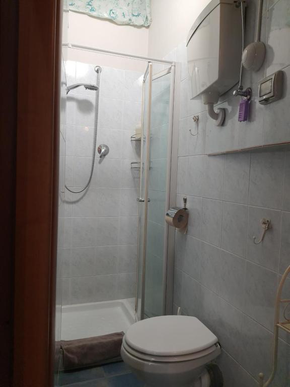 Kúpeľňa v ubytovaní Albergo Avalon