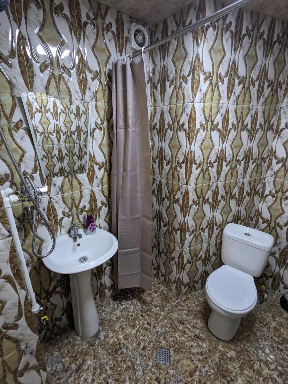 Koupelna v ubytování SResidence