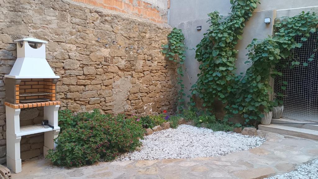 Zahrada ubytování Casa Dolors