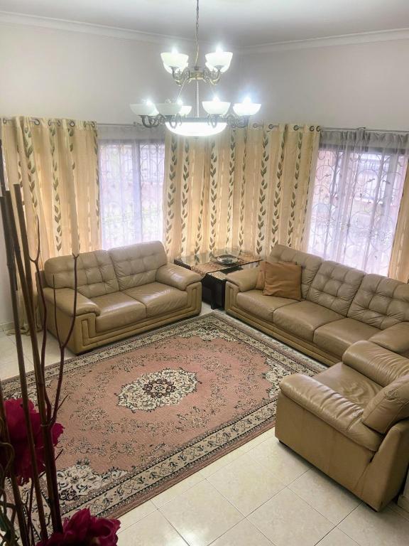 Posezení v ubytování Guesthouse Khatib