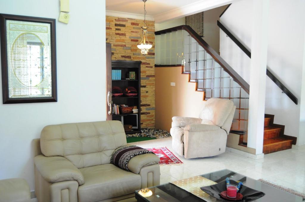 Posezení v ubytování Guesthouse Khatib