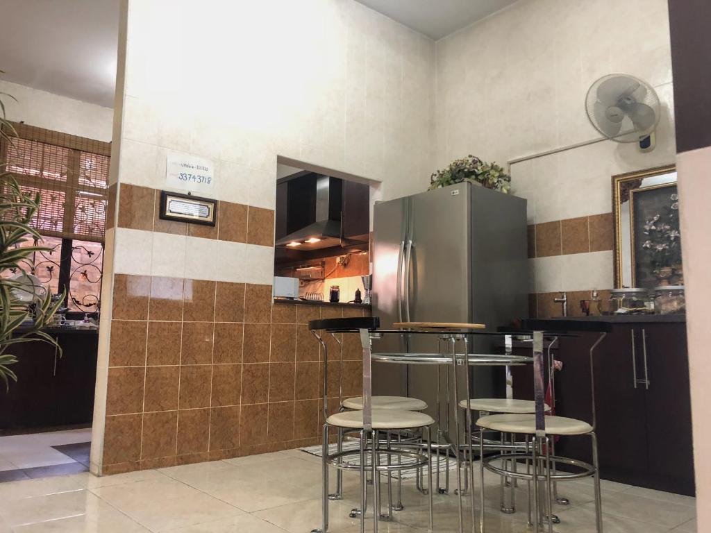 Kuchyň nebo kuchyňský kout v ubytování Guesthouse Khatib