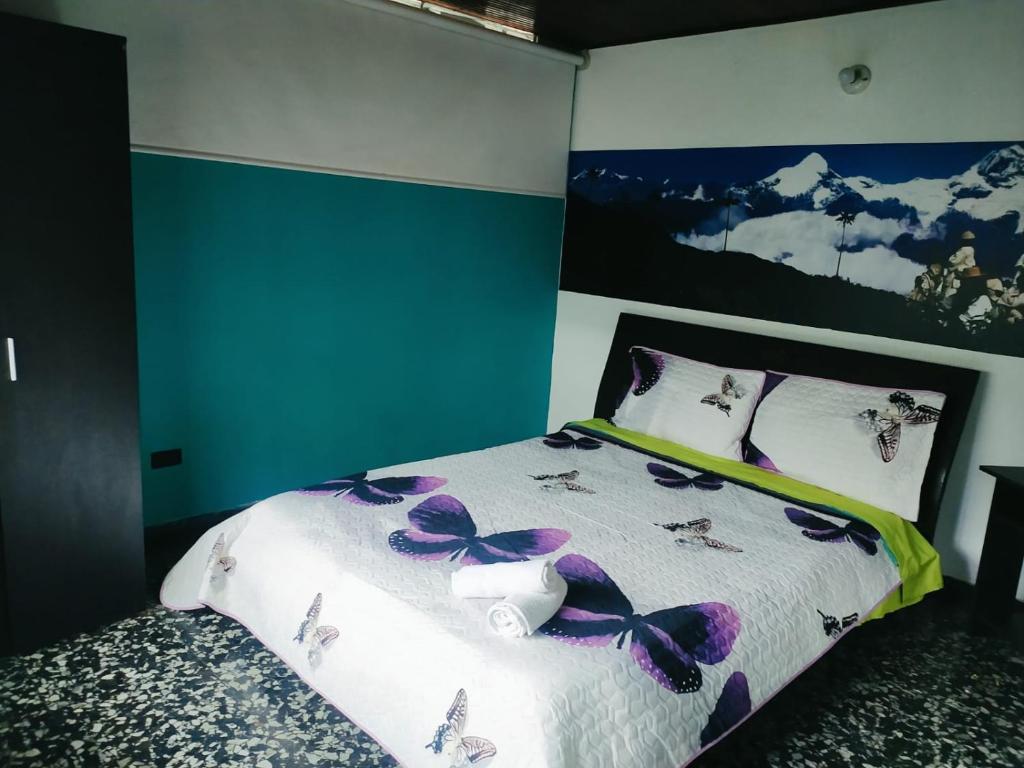 Postel nebo postele na pokoji v ubytování 82Hostel