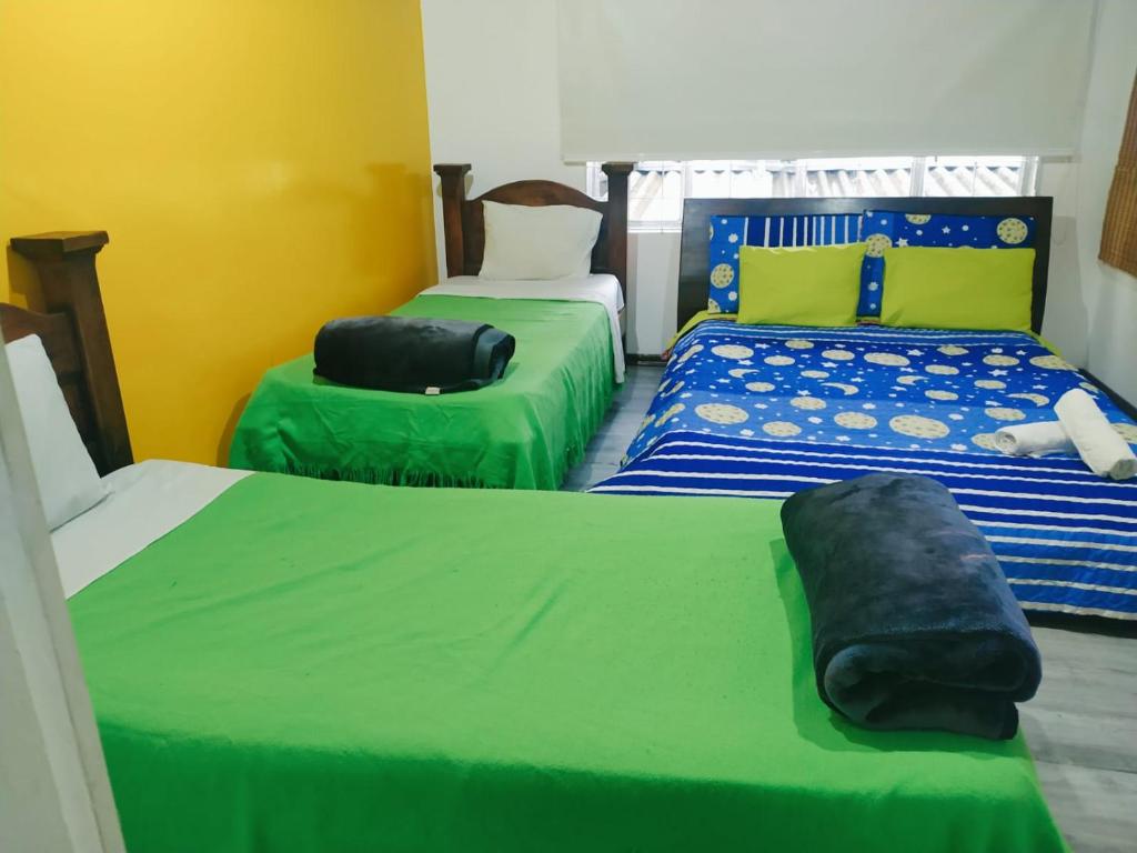 Postel nebo postele na pokoji v ubytování 82Hostel