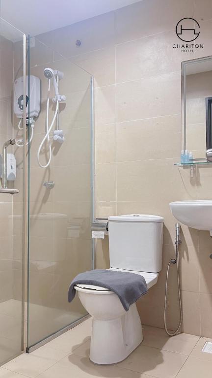 Koupelna v ubytování Chariton Hotel Skudai Kiri