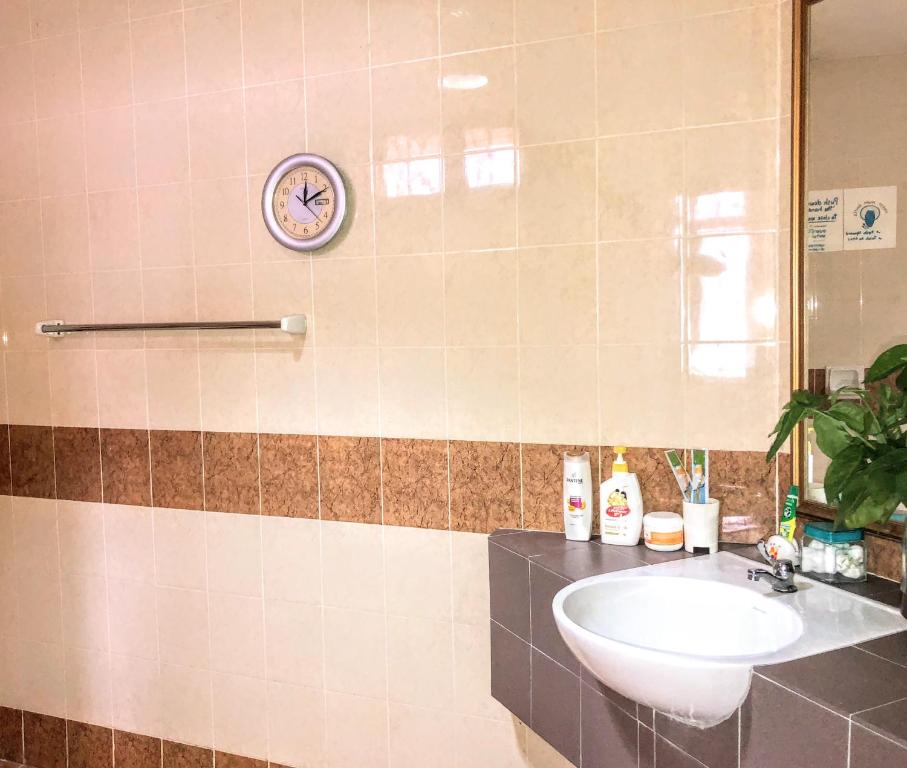 Koupelna v ubytování Guesthouse Khatib