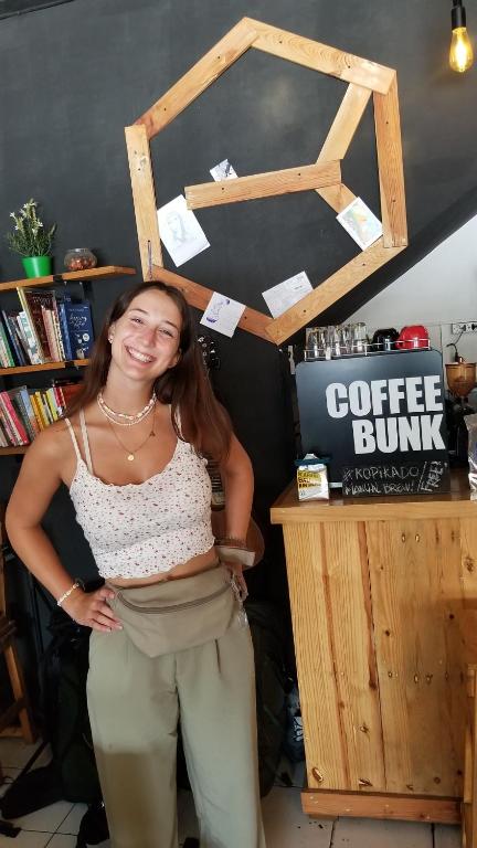 Os clientes hospedados em CoffeeBunk Hostel