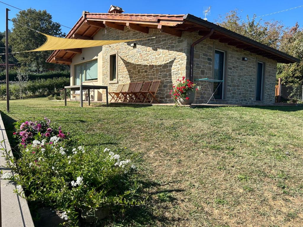 Vonkajšia záhrada v ubytovaní Casa Zeli