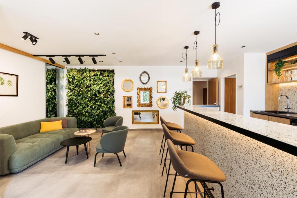Posezení v ubytování Bio-Hotel Schani Wienblick