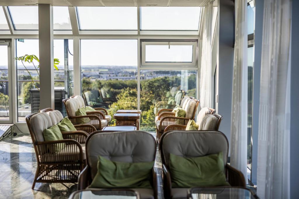 Posezení v ubytování First Hotel Planetstaden