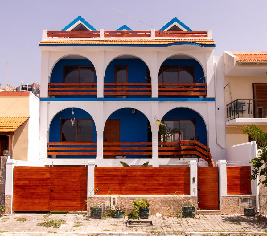 Budova, kde se bed and breakfast nachází
