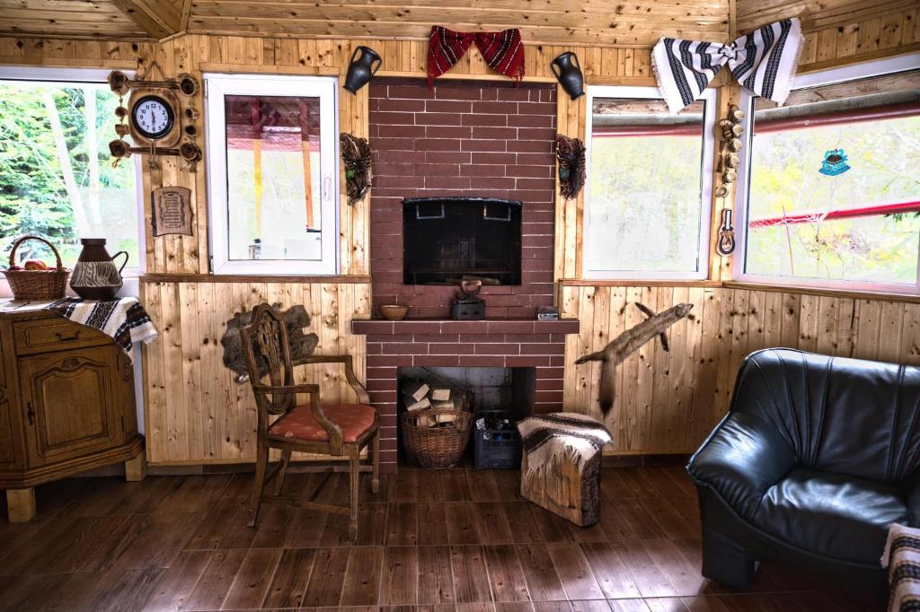 O zonă de relaxare la Casa Pojorâta