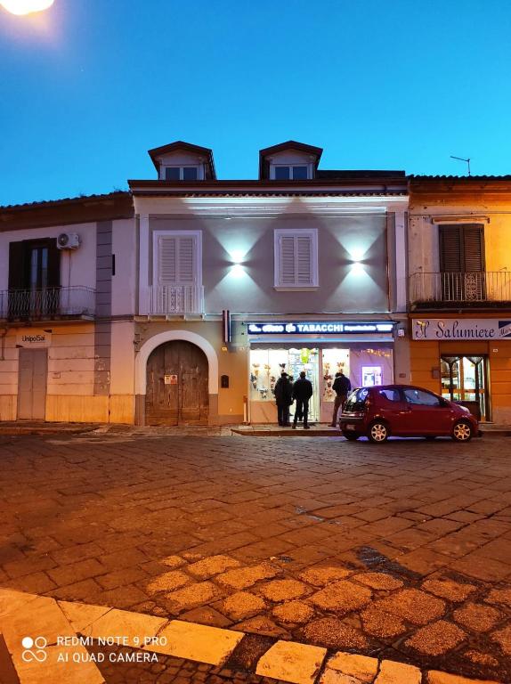 The building in which a vendégházakat is located