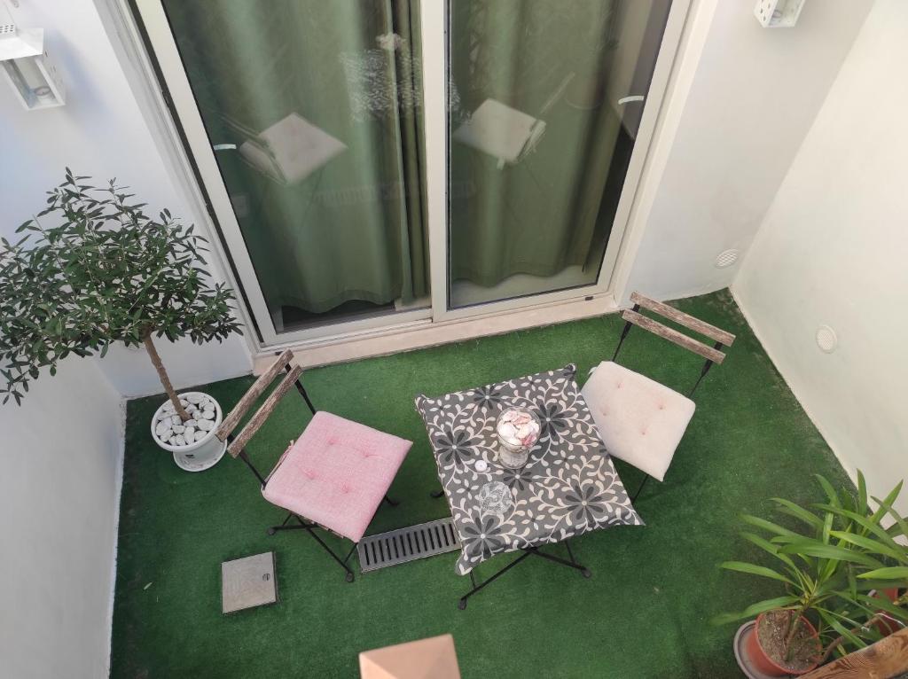 A patio or other outdoor area at Affittacamere Silvagni