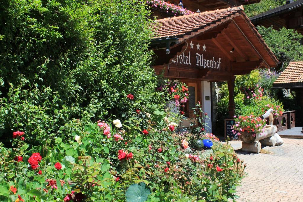 Zahrada ubytování Alpenhof