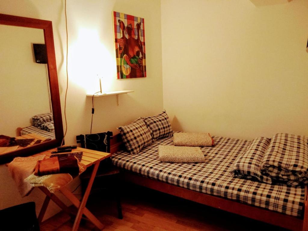 Postel nebo postele na pokoji v ubytování Jasmin