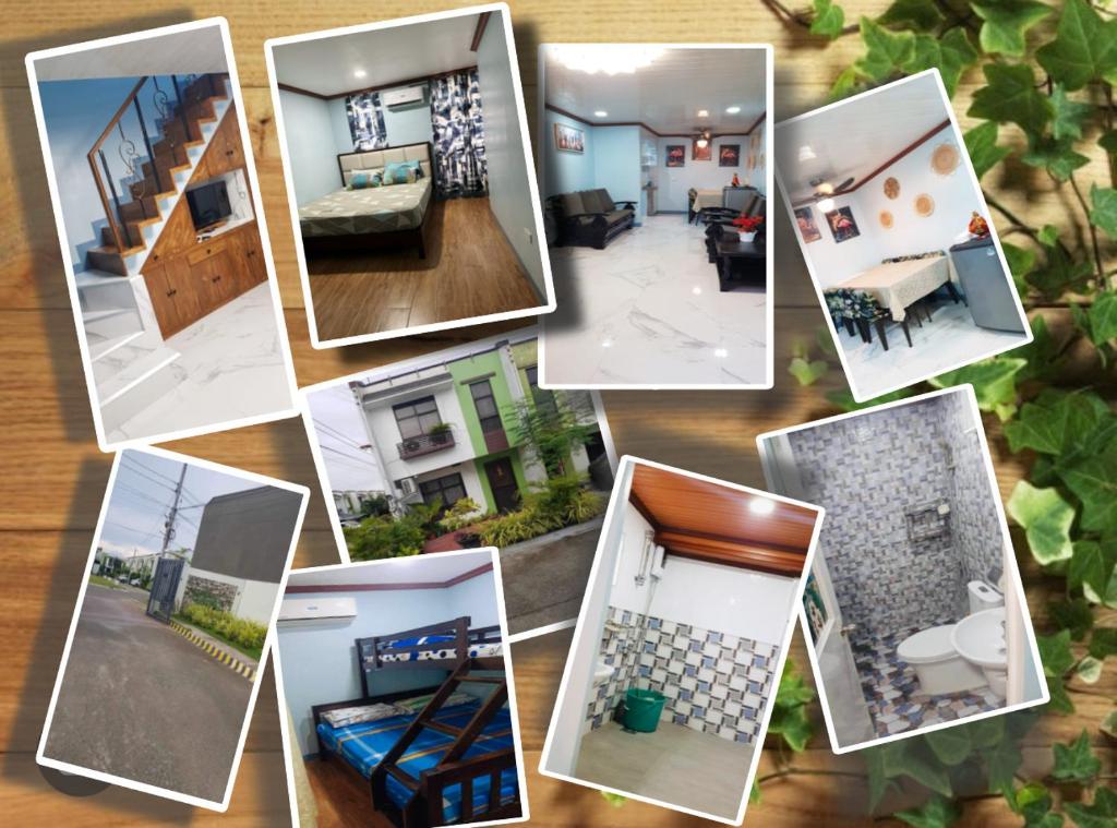 a collage of pictures of a house at JB Home sweet home Perfect for Family & Friends in Babag