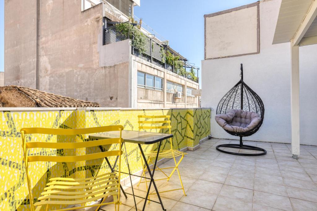 Rooftop Studio with Private Terrace in Psyrri