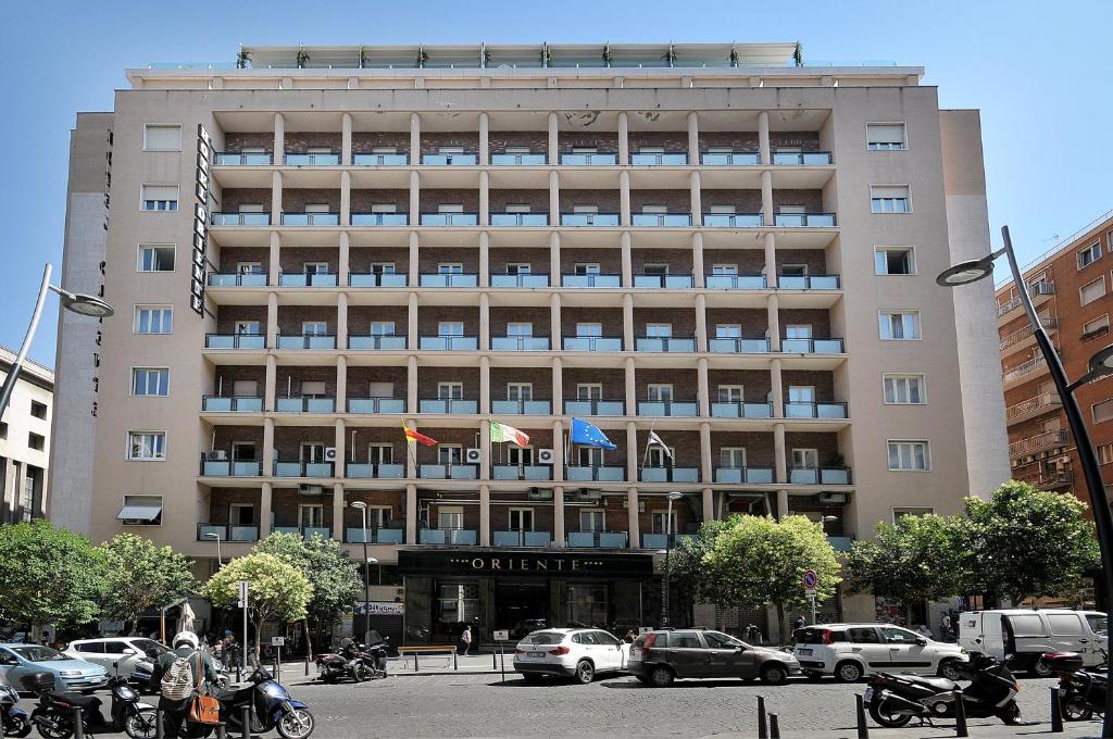 Budynek, w którym mieści się hotel