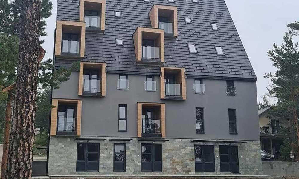 Budova, kde se apartmán nachází