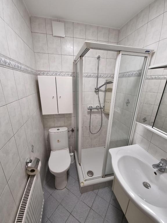 Kúpeľňa v ubytovaní Appartement Eigelsreiter Lindwurm