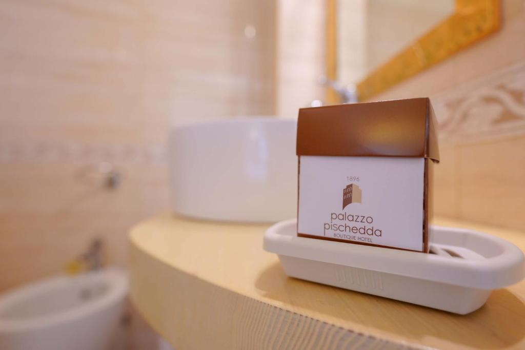 Phòng tắm tại Palazzo Pischedda