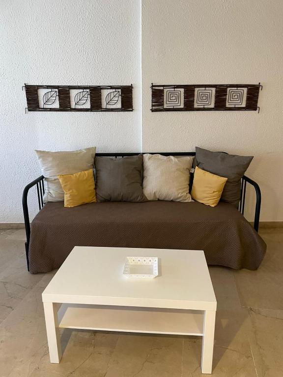 A seating area at 100 PASSI Politeama