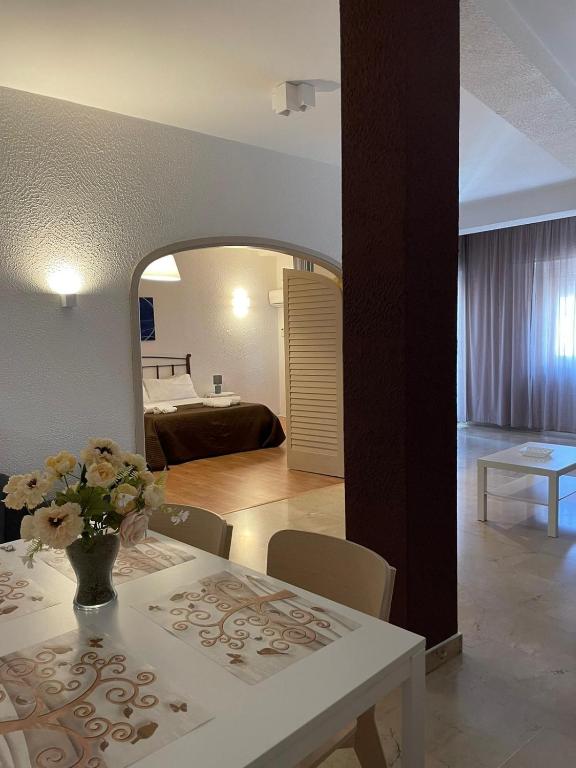 A bed or beds in a room at 100 PASSI Politeama