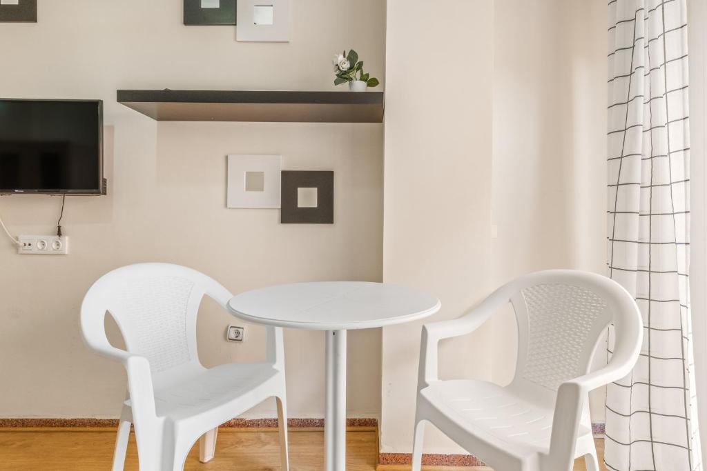 TV a/nebo společenská místnost v ubytování Apartamento a 200m de la Playa