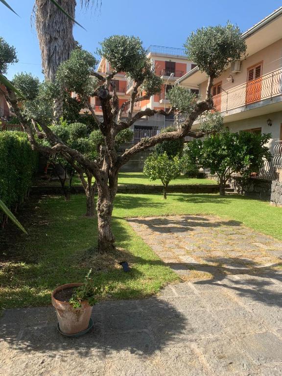 Ogród w obiekcie Etna holiday