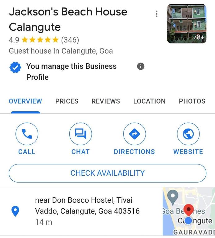 Fotografie z fotogalerie ubytování Jackson's Beach House Calangute v destinaci Calangute