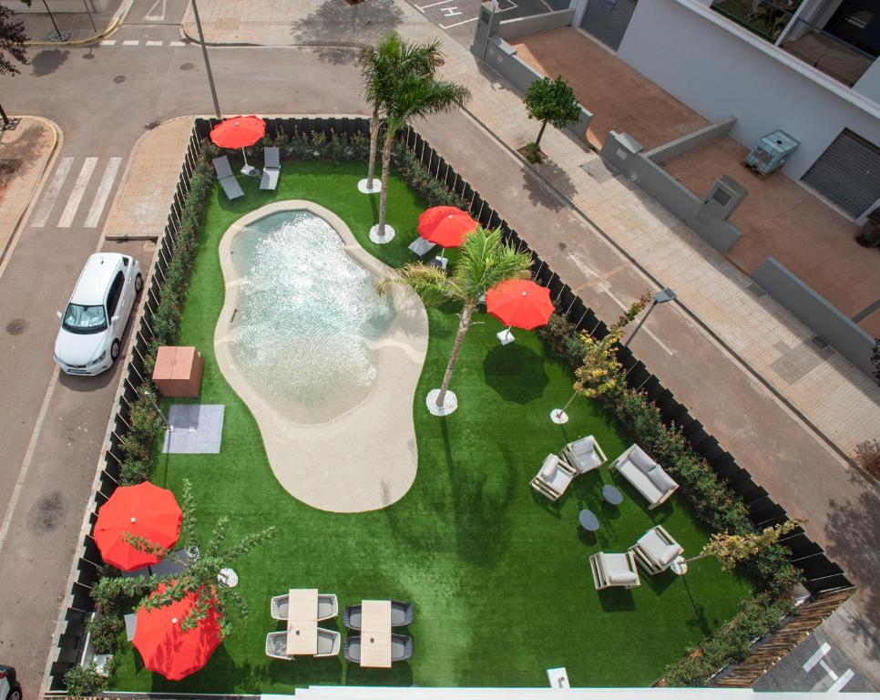 Zahrada ubytování Sercotel Plana Suites
