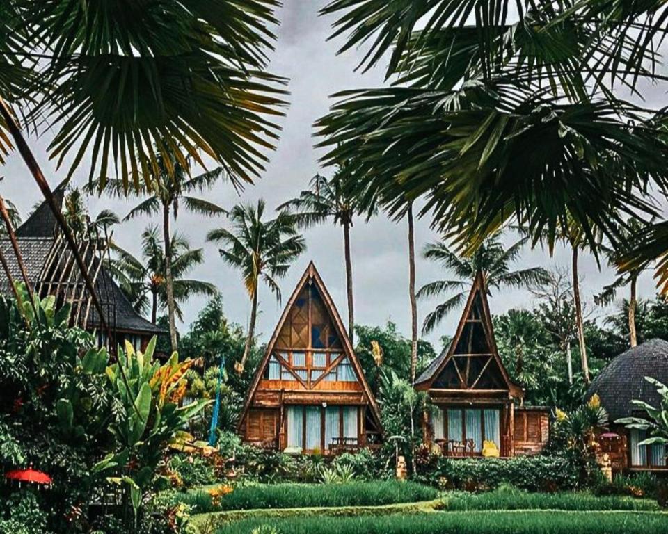Zahrada ubytování Menzel Ubud