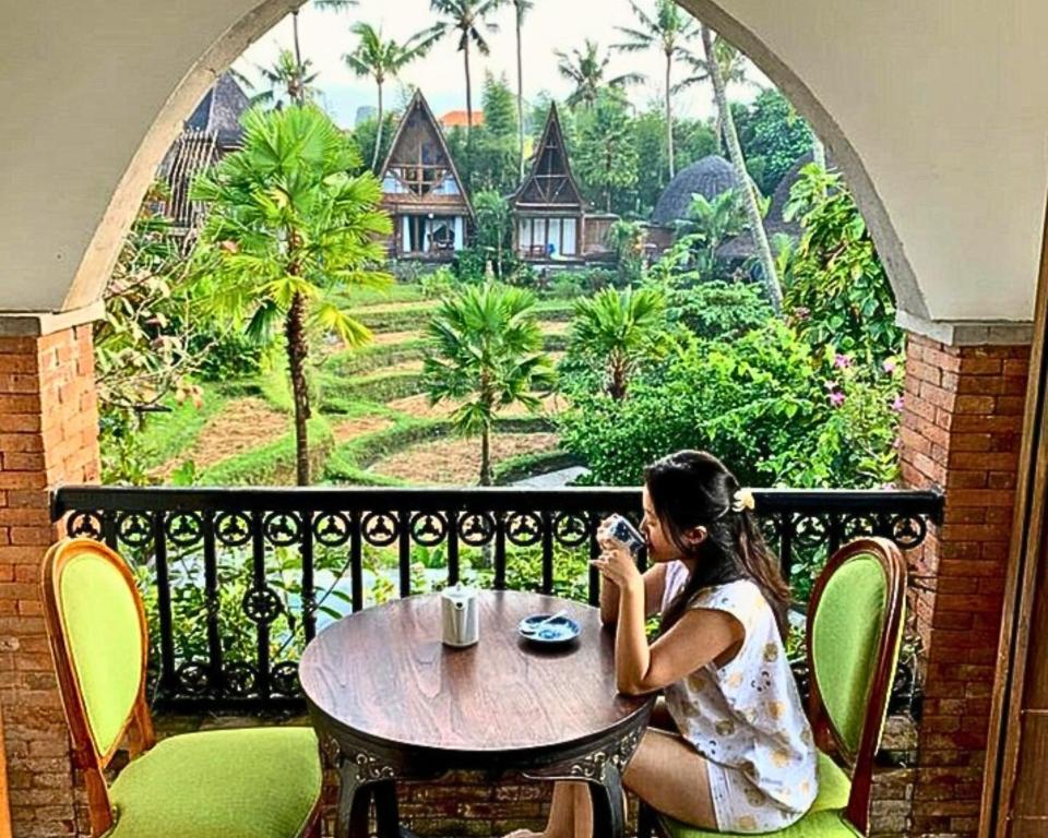 Zahrada ubytování Menzel Ubud