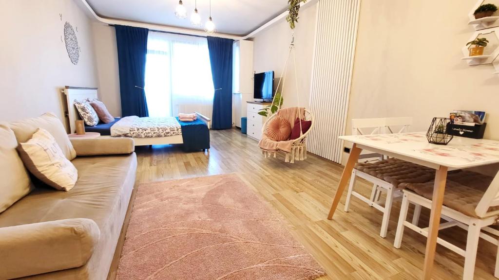 Ruang duduk di Jasmine Residence Studio